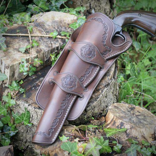 Holster mexican double loops